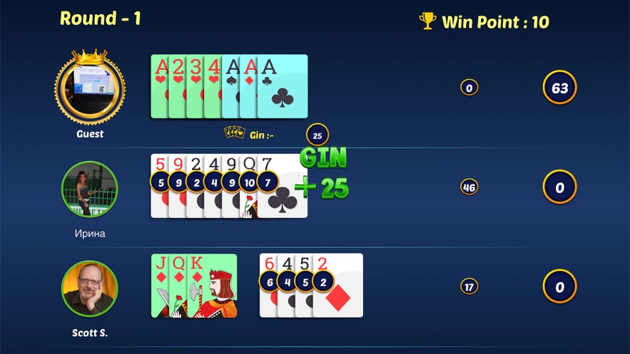 Gin Rummy - Best Card Game