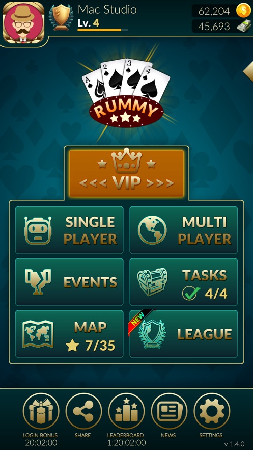 Rummy Stars Circle