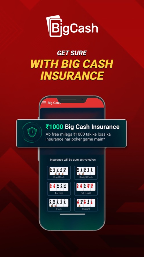 BigCash: Poker, Rummy, Ludo