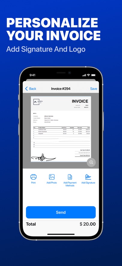 Invoice Maker Docly