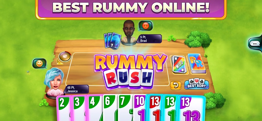 Rummy Rush - Classic Card Game