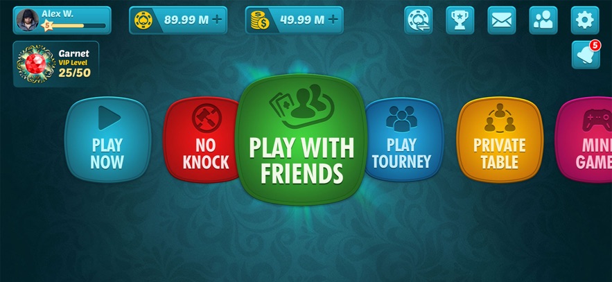 Tonk Online - Rummy Card Game!